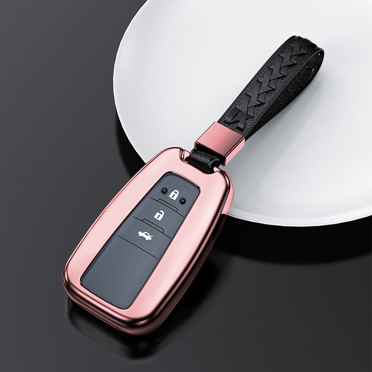 TOYOTA トヨタ スマートキーケース アルミニウム合金製 キーケース キーカバー キーホルダー 汚れ、傷防止の商品画像 13