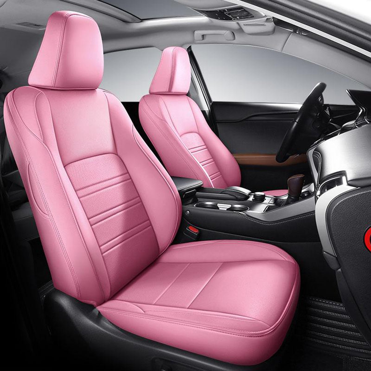 シートカバー JUSTFIT保証 オーダーメイド 12色レザー 防水 軽/普自動車 SUV 専用シートカバー - 防水5層構造 | iCarCompanion