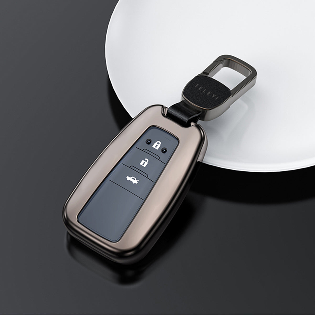 TOYOTA トヨタ スマートキーケース アルミニウム合金製 キーケース キーカバー キーホルダー 汚れ、傷防止の商品画像 6