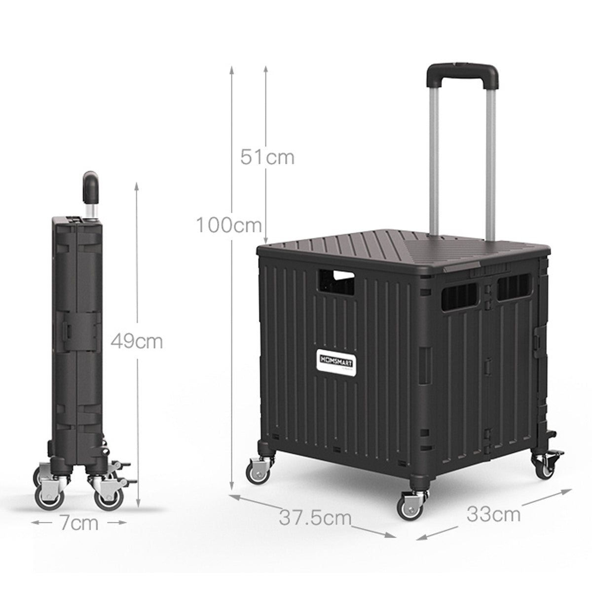 車用 トランク収納ボックス トロリーケース 折畳 小物入れ 多用 大容量 かわいい 多色 耐久 - iCarCompanion