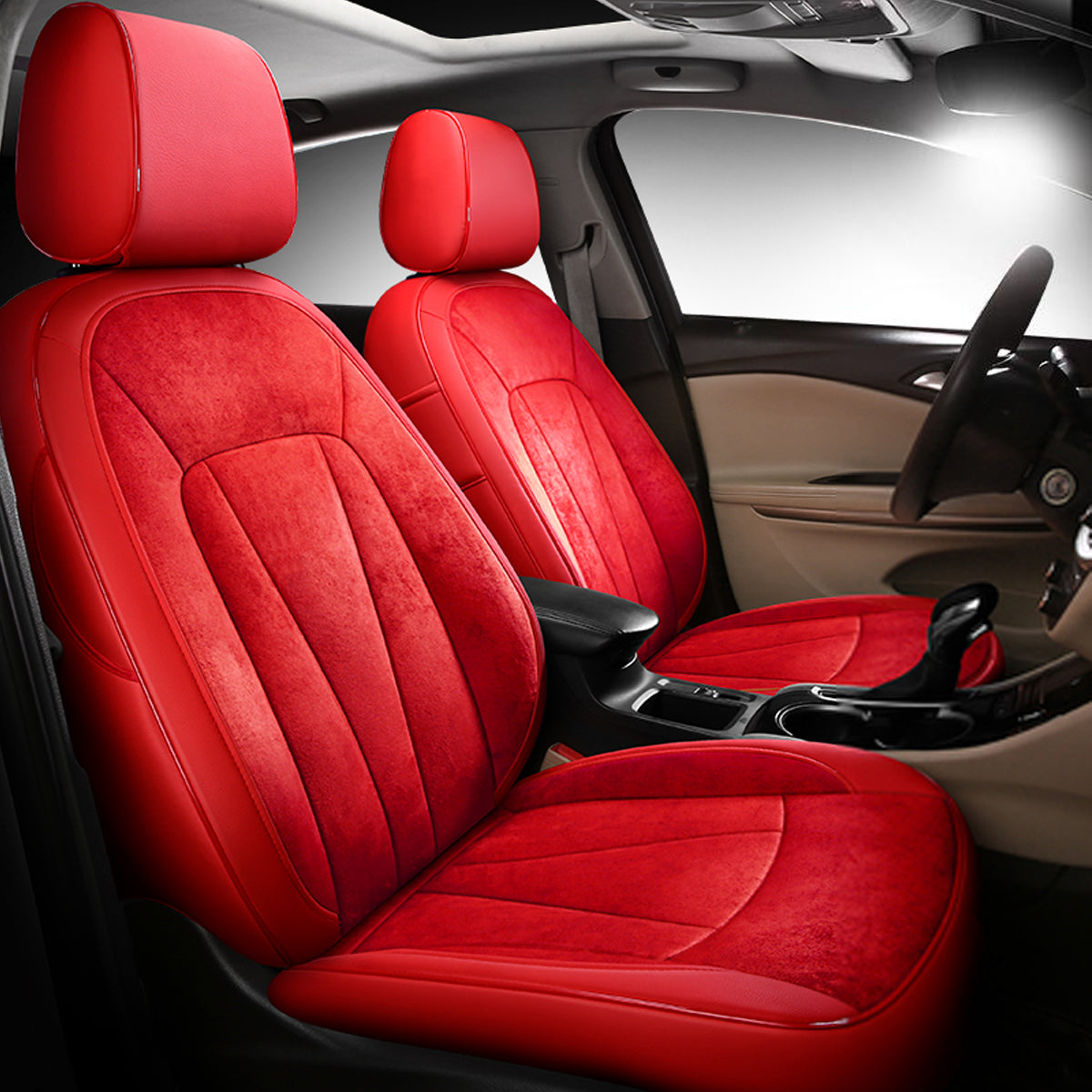 Buickビュイック専用 高級スエードシートカバー 防水防汚 手触り抜群 4色 オーダーメイド 専用シートカバー - 防水5層構造 | iCarCompanion