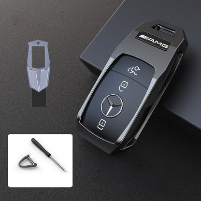 ベンツ Benz 専用キーケース 高級感 オシャレ 高品質合金 全面保護 キーホルダー