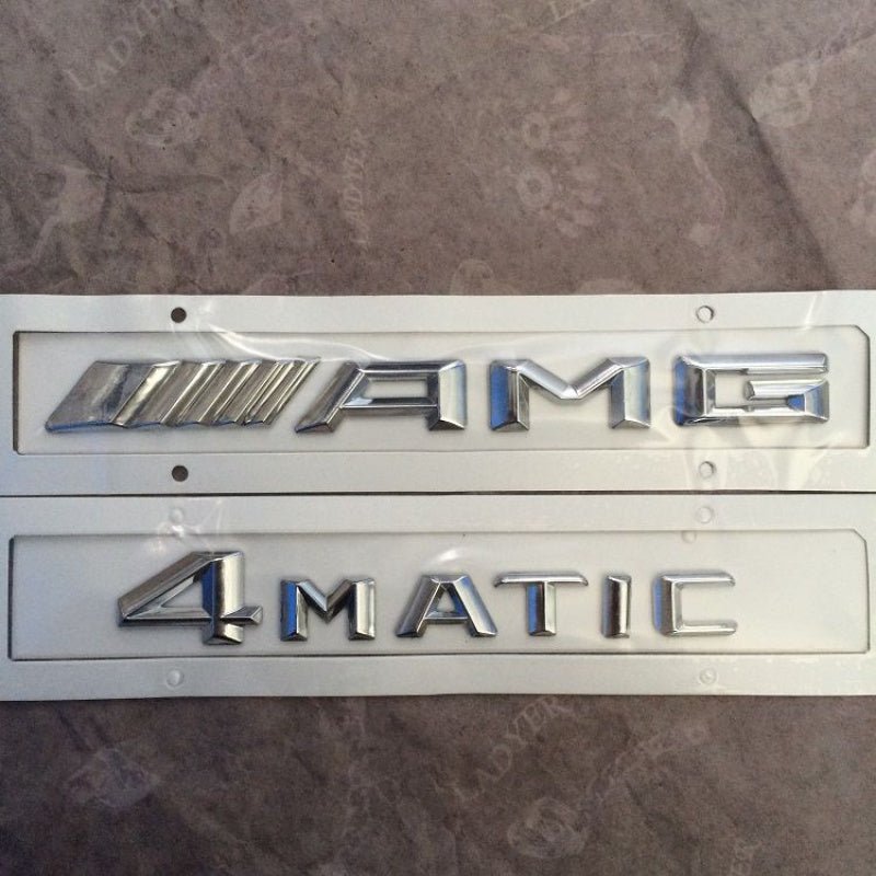 メルセデスベンツAMGロゴC200LE260 S400L4MATIC四輪駆動ロゴ - iCarCompanion