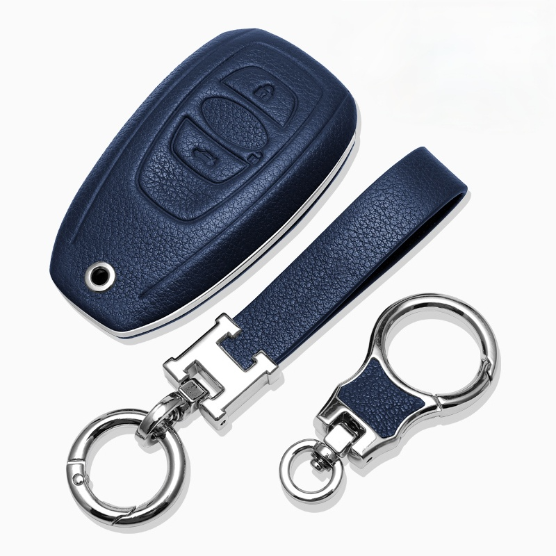 SUBARUスバル専用キーケース 高級レザー 防水防塵 触感一流 ビジネス風 キーカバー キーホルダーの商品画像 1