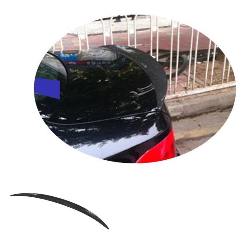 リアスポイラー BMW 1シリーズ E82 06 - 13年式 カーボンファイバー 貼り付け装着 - iCarCompanion