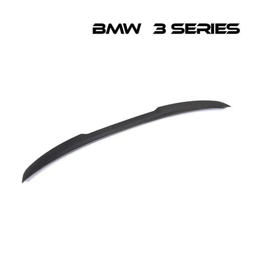 リアスポイラー BMW 3シリーズ F30 F80 M3 13 - 18年式 カーボンファイバー 貼り付け装着 - iCarCompanion
