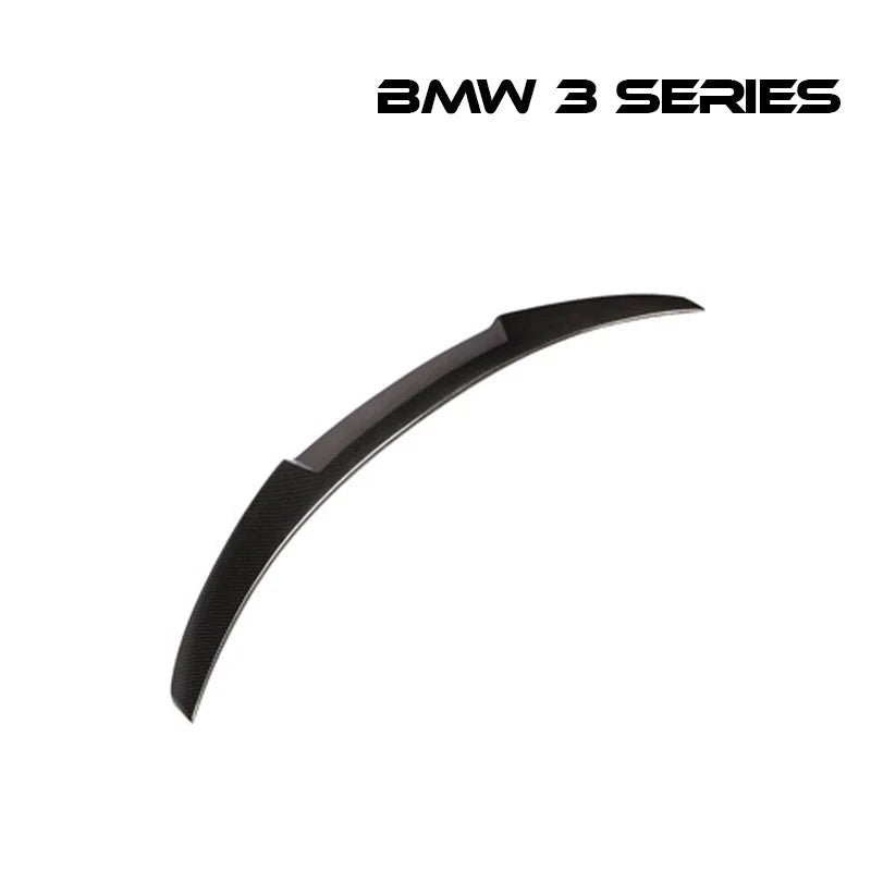 リアスポイラー BMW 3シリーズ F30/F35 13 - 18年式 カーボンファイバー 貼り付け装着 - iCarCompanion