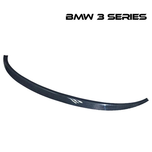 リアスポイラー BMW 3シリーズGT 14 - 16年式 カーボンファイバー 貼り付け装着 - iCarCompanion
