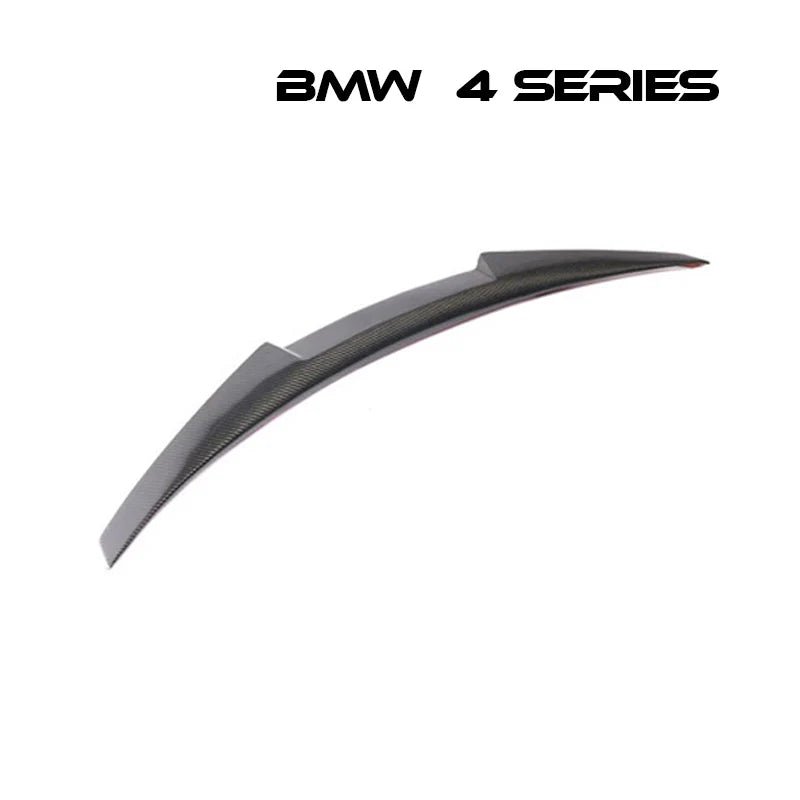 リアスポイラー BMW 4シリーズ F36 M4 全年式対応 カーボンファイバー 貼り付け装着 - iCarCompanion