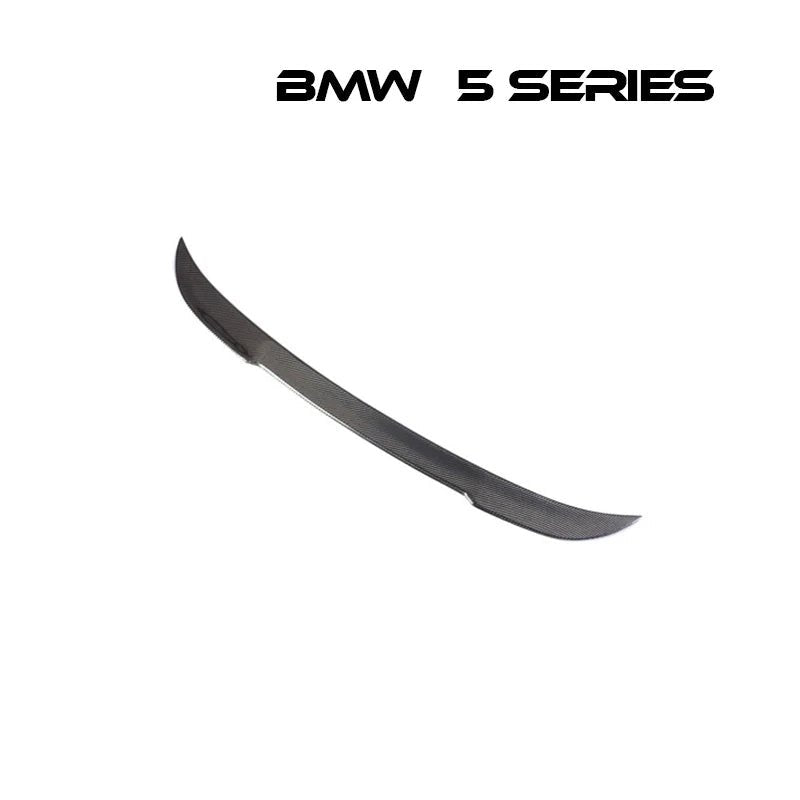 リアスポイラーBMW 5シリーズ G30/G38 17 - 19年式 カーボンファイバー 貼り付け装着 - iCarCompanion
