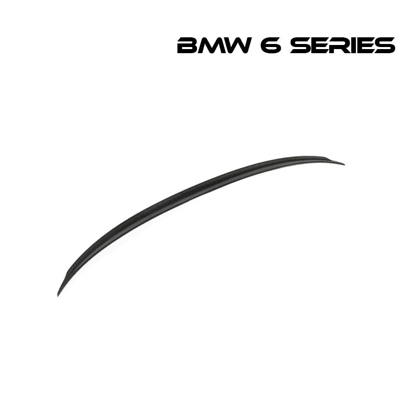 リアスポイラー BMW 6シリーズ GT 17 - 19年式 カーボンファイバー 貼り付け装着 - iCarCompanion