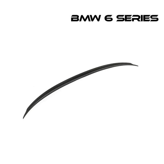 リアスポイラー BMW 6シリーズ GT 17 - 19年式 カーボンファイバー 貼り付け装着 - iCarCompanion