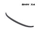 リアスポイラー BMW X4 全年式対応 カーボンファイバー リアウィング 貼り付け装着 - iCarCompanion
