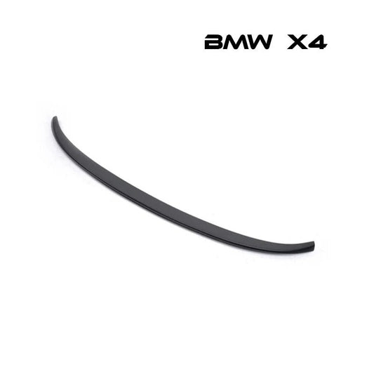 リアスポイラー BMW X4 全年式対応 カーボンファイバー リアウィング 貼り付け装着 - iCarCompanion
