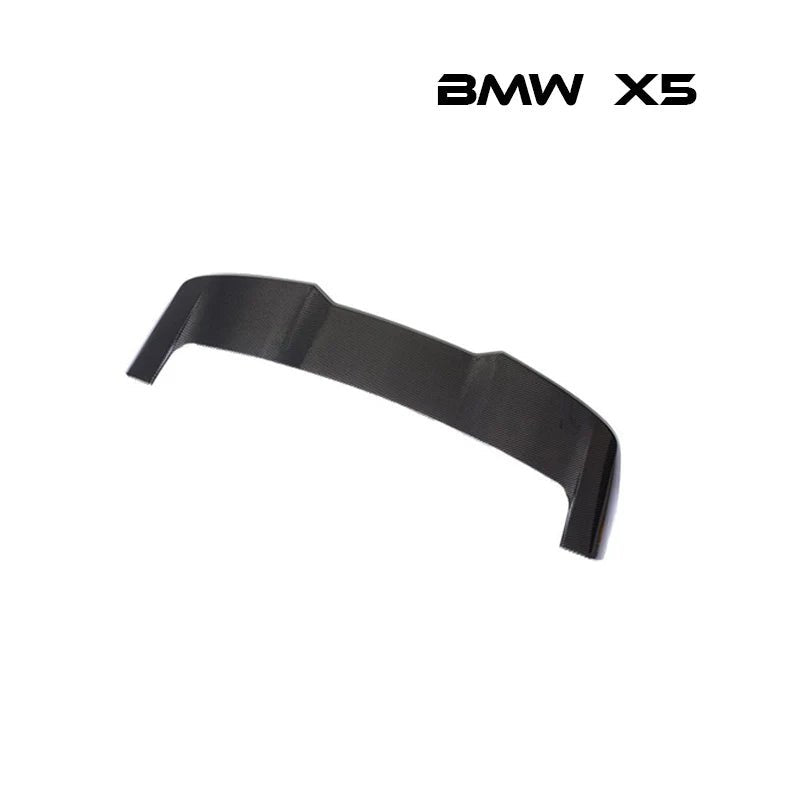 リアスポイラー BMW X5 19 - 20年式 カーボンファイバー リアウィング 貼り付け装着 - iCarCompanion