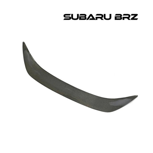 リアスポイラー スバル BRZ 13 - 18年式 カーボン製 リアウィング 貼り付け装着 - iCarCompanion