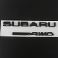 スバル SUBARU AWD (純正) ステッカー エンブレムフィルム T6 グレードエンブレム
