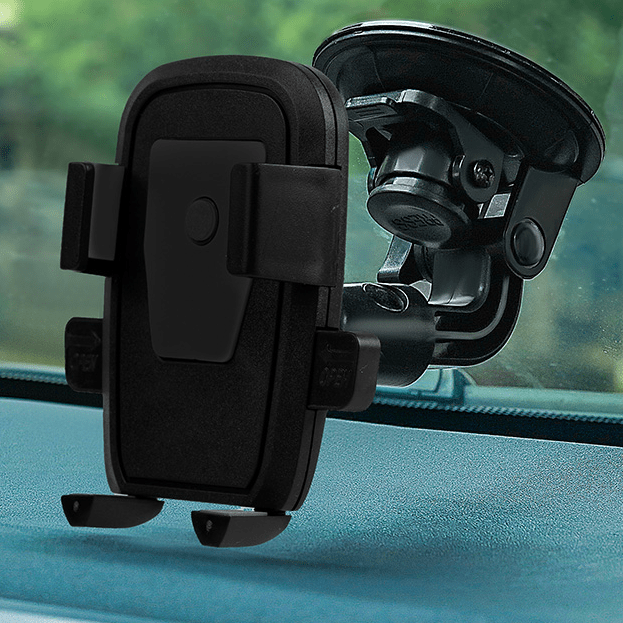 車載ホルダー スマホホルダー 重力感知　粘着ゲル吸盤 取り付け簡単 360度回転　 - iCarCompanion