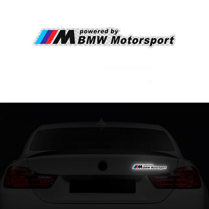 BMWM標準反射ステッカーBMWMotorsportカーステッカーリアテールロゴ修正サイド標準ステッカー
