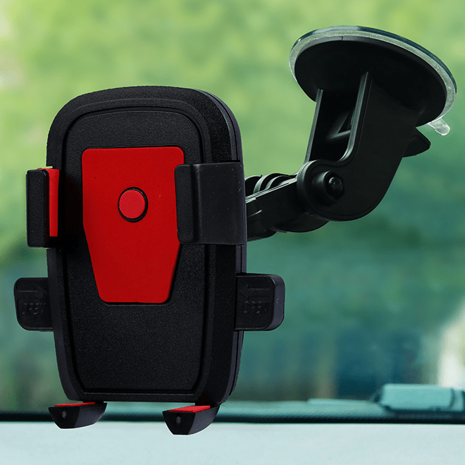 車載ホルダー スマホホルダー 重力感知　粘着ゲル吸盤 取り付け簡単 360度回転　 - iCarCompanion