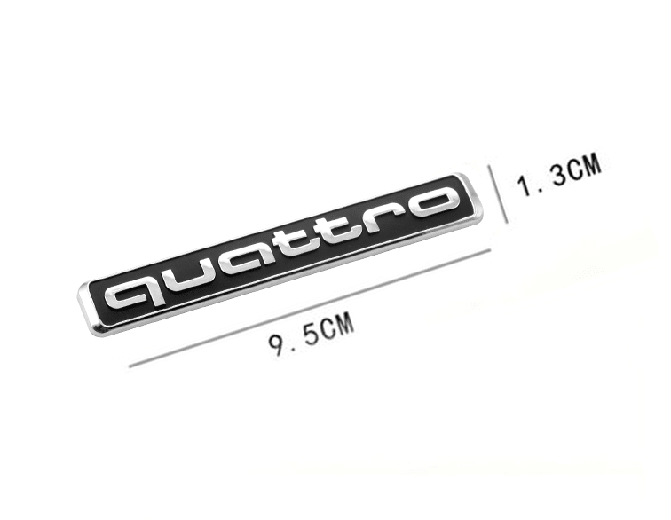 新しいアウディA3A4L A6L Q5L Q7A8L車のラベルステッカー番号文字排気量車のステッカー車のテールラベル - iCarCompanion