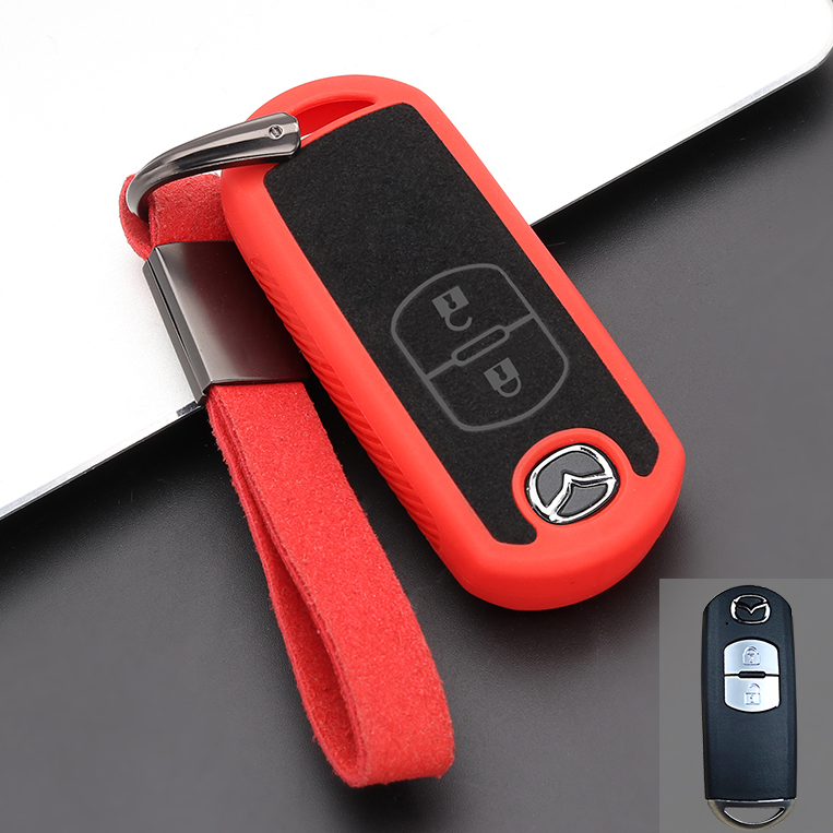 Mazda マツダ 高級感スマートキーケース カーキーカバー 耐摩擦性 耐久性 全面保護の商品画像 14