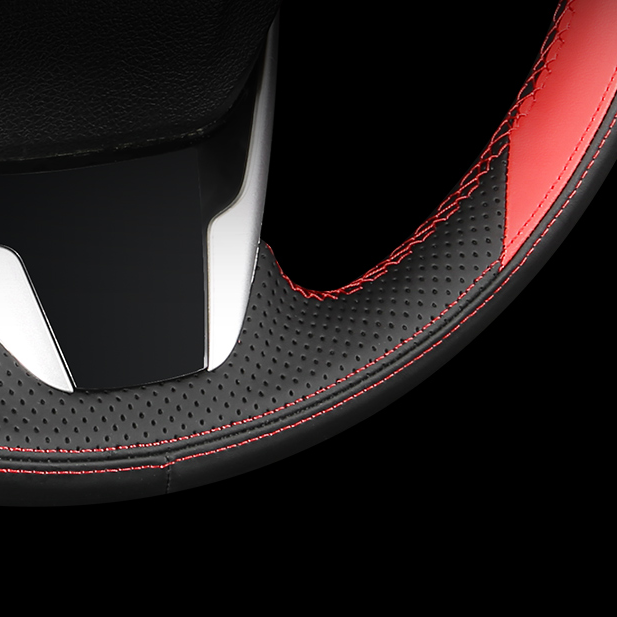 HONDA ホンダ 本革  編み込み式 ハンドルカバー グリップ感抜群 手触りよし スポーツ風 専用ハンドルカバー | iCarCompanion