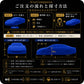 【ラグジュアリーフィット】屋内専用プレミアム車両ボディカバー ブルー｜オーダーメイド 最高級ベルベット生地 やわらかい裏起毛 車カバー