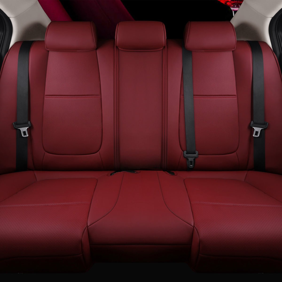 マツダ専用 高級シートカバー JUSTFIT保証 車種専用設計 防水レザー おしゃれ 全席セット - iCarCompanion