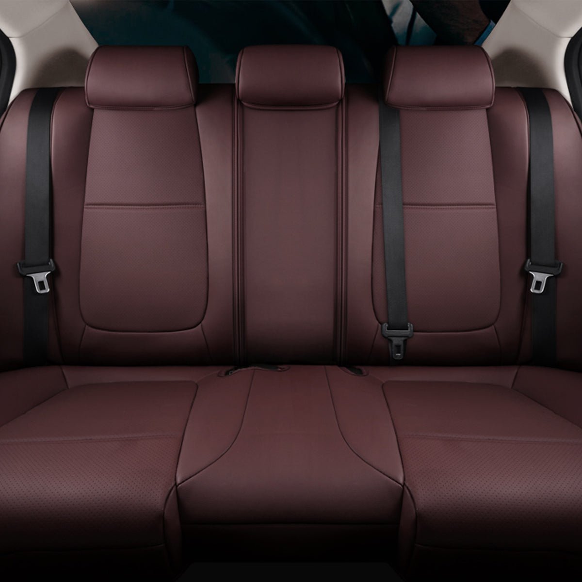 マツダ専用 高級シートカバー JUSTFIT保証 車種専用設計 防水レザー おしゃれ 全席セット - iCarCompanion