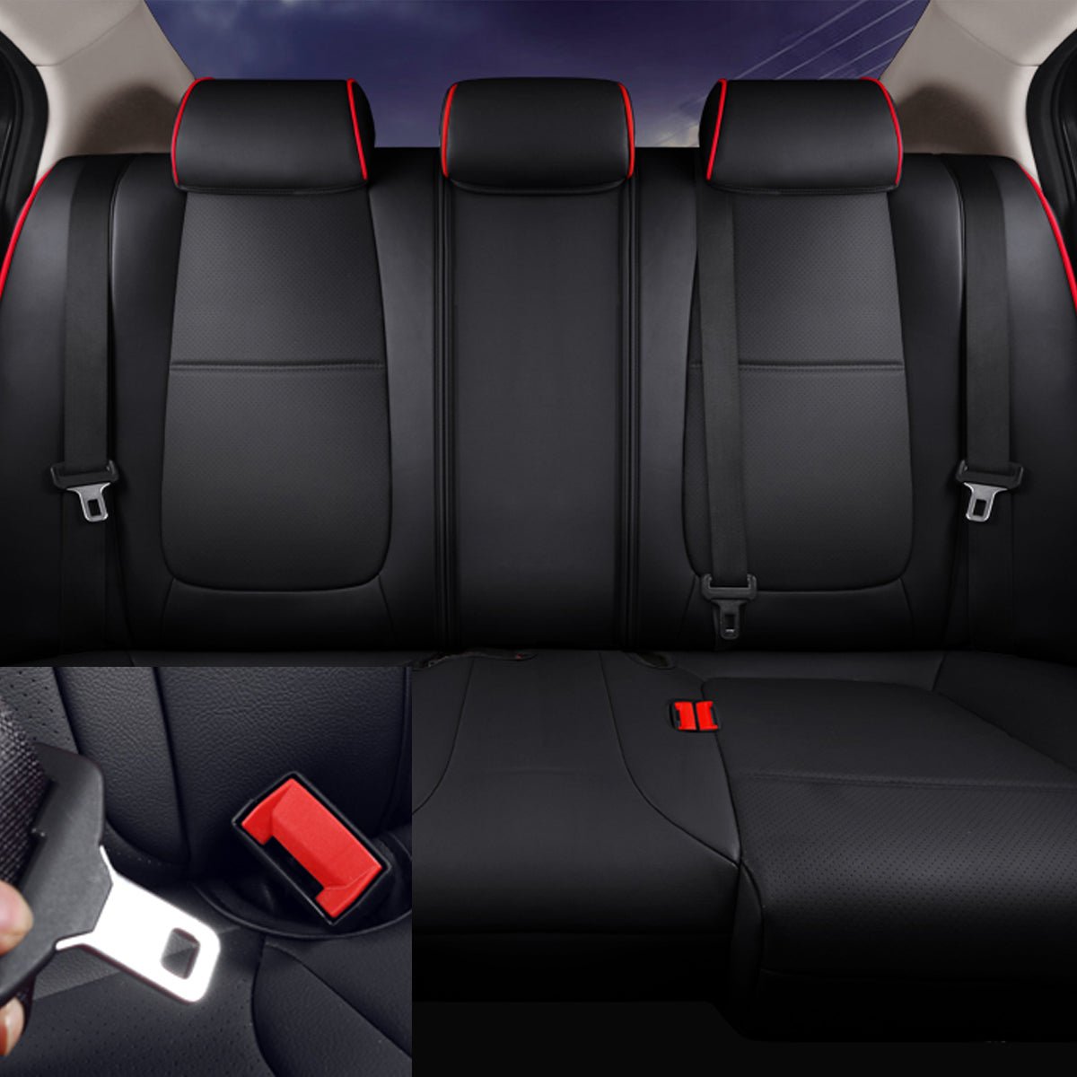 マツダ専用 高級シートカバー JUSTFIT保証 車種専用設計 防水レザー おしゃれ 全席セット - iCarCompanion