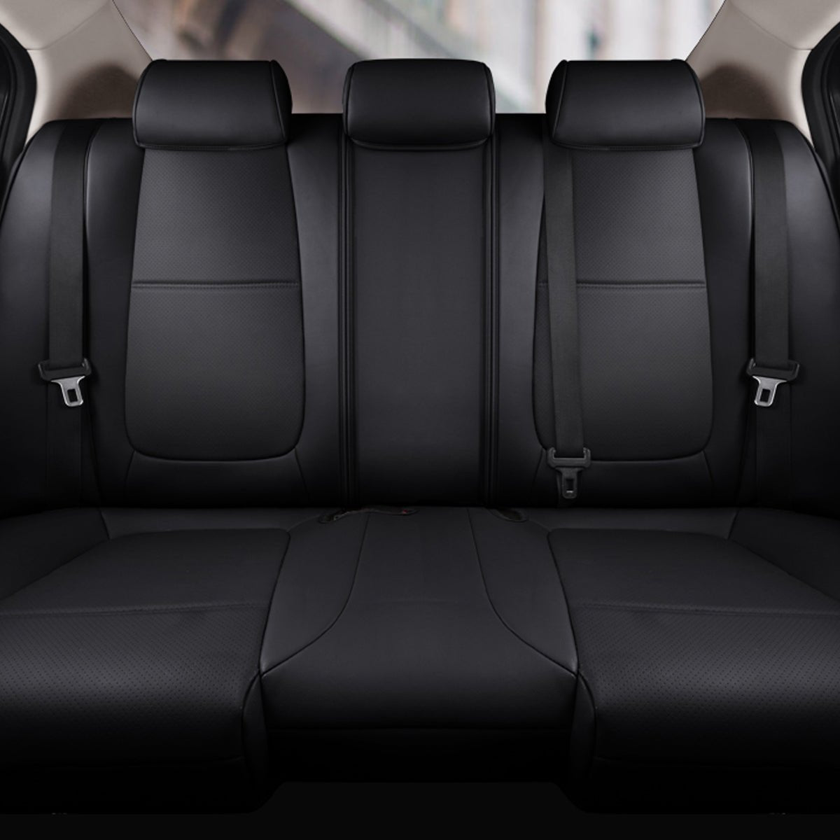 マツダ専用 高級シートカバー JUSTFIT保証 車種専用設計 防水レザー おしゃれ 全席セット - iCarCompanion
