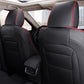 マツダ専用 高級シートカバー JUSTFIT保証 車種専用設計 防水レザー おしゃれ 全席セット - iCarCompanion