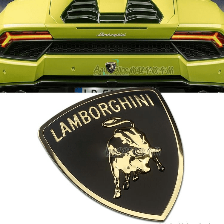 ランボルギーニ Lamborghini 純正 エンブレム カラーステッカー - iCarCompanion
