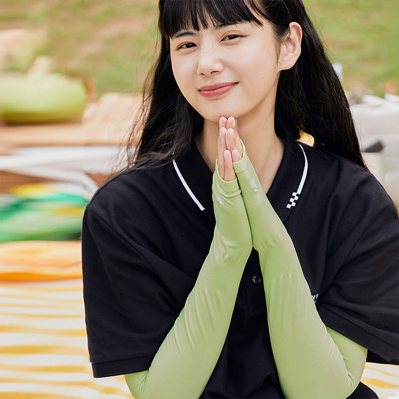 UVカット 涼感 放熱吸汗 ムレにくい スポーツ感 アームカバー 男女汎用 専用サンシェード | iCarCompanion