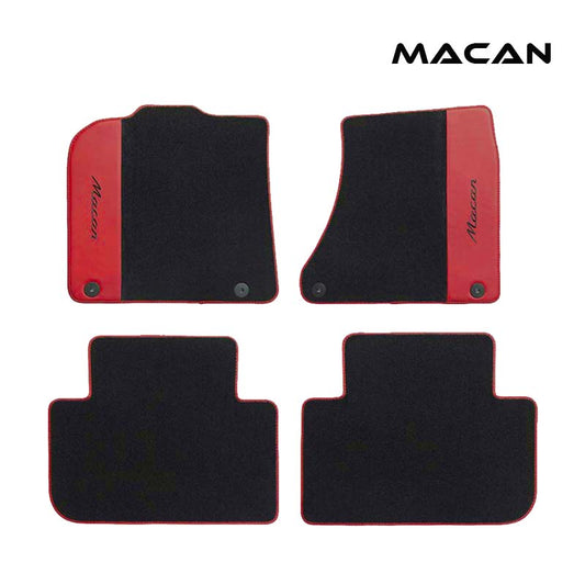 ポルシェ マカン 上品 Justfit保証 最上級フロアマット 左右ハンドル対応 掃除簡単 清潔 専用フロアマット | iCarCompanion