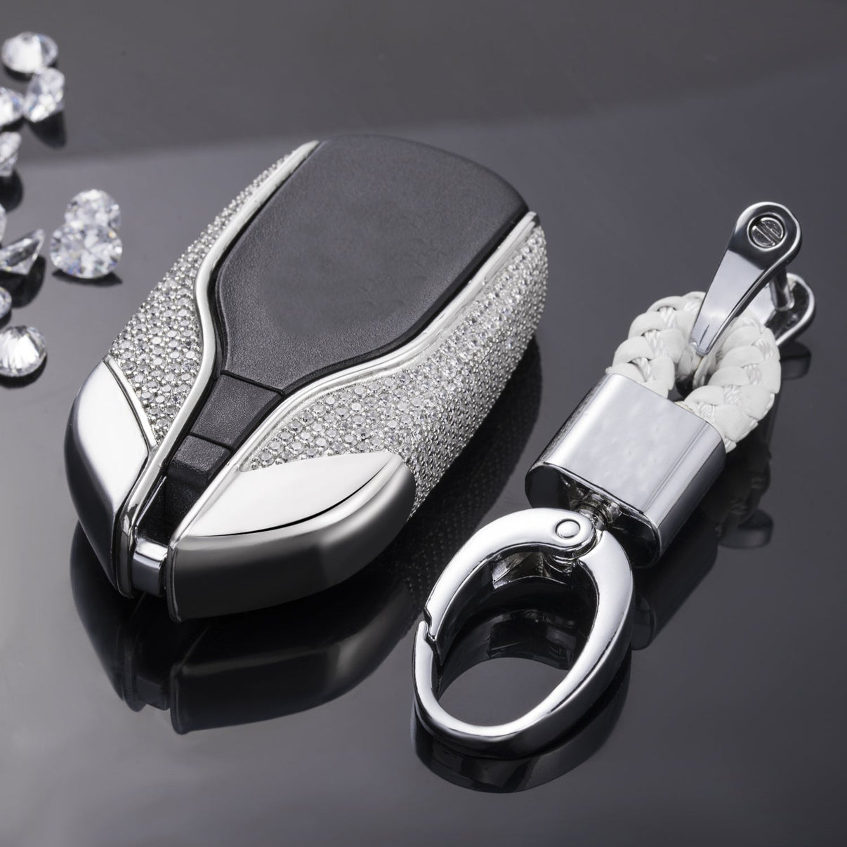 マセラテ 高級感 Maserati キーチェーン キーホルダー キーケース キーバック - iCarCompanion