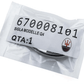 マセラティ　純正エンブレム MASERATI 純正 部品 エンブレム 73 x 45 mm - iCarCompanion