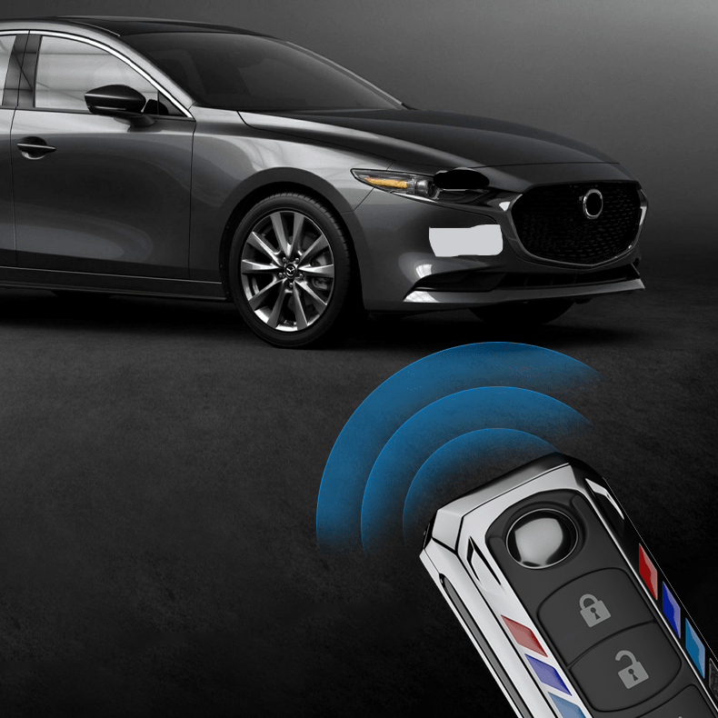 マツダ mazda専用 スマートキー ケース 傷防止 落ちにくい オシャレ 高級感 - iCarCompanion