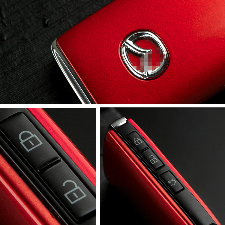 マツダMazda専用 車スマートキーケース おしゃれ 全面保護 防水防塵 多色カバー - iCarCompanion