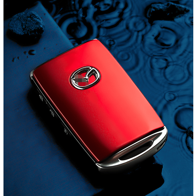 マツダMazda専用 車スマートキーケース おしゃれ 全面保護 防水防塵 多色カバー - iCarCompanion