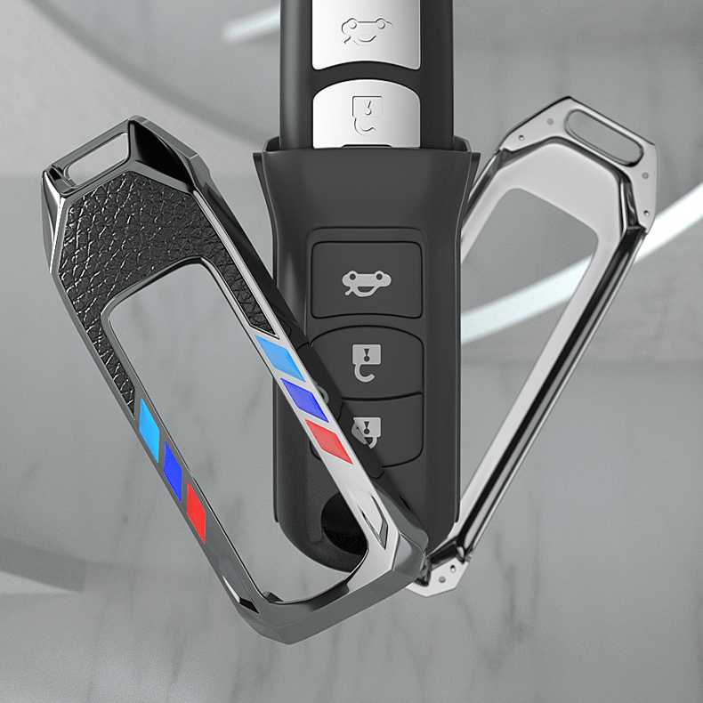 マツダ mazda専用 スマートキー ケース 傷防止 落ちにくい オシャレ 高級感 - iCarCompanion