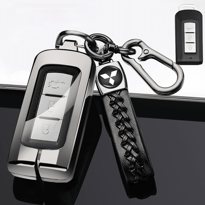 三菱専用 MITSUBISHI汎用品 キーチェーン キーホルダー キーケース キーバック - iCarCompanion