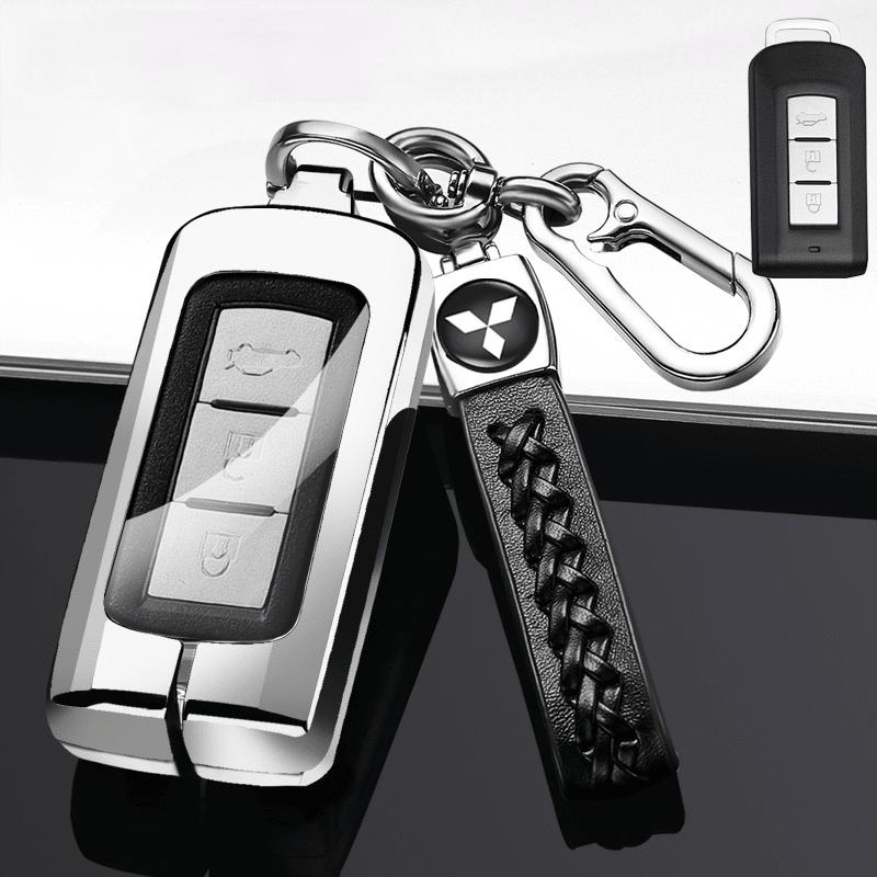 三菱専用 MITSUBISHI汎用品 キーチェーン キーホルダー キーケース キーバック - iCarCompanion