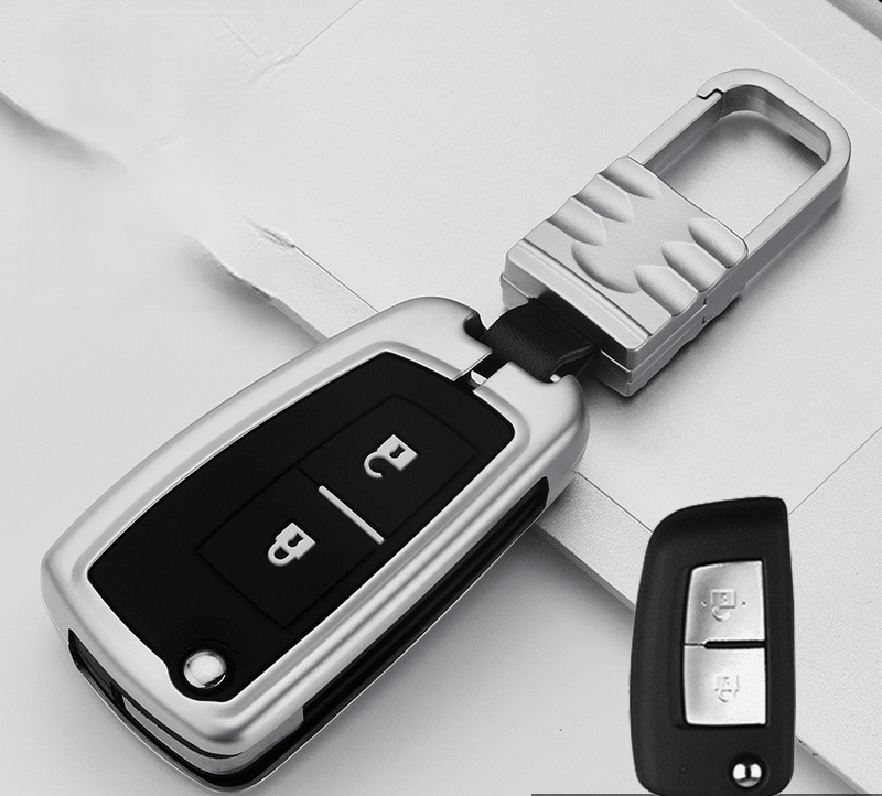 日産NISSAN インテリジェントキーケース キーカバー 高級品 軽量 3/4/5ボタン - iCarCompanion