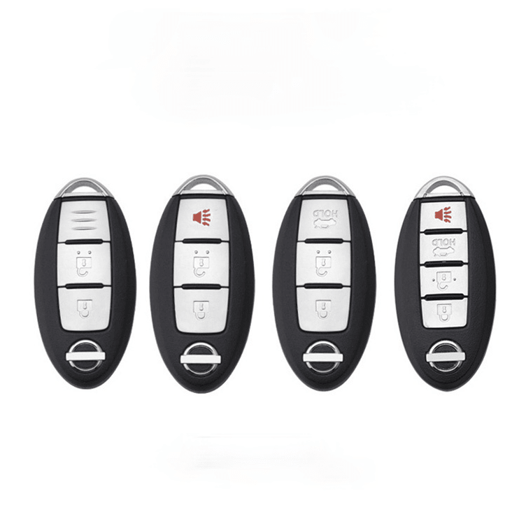 日産 高級感 本革 スマート キーケース キーカバー 高級 キーホルダー Nissan - iCarCompanion