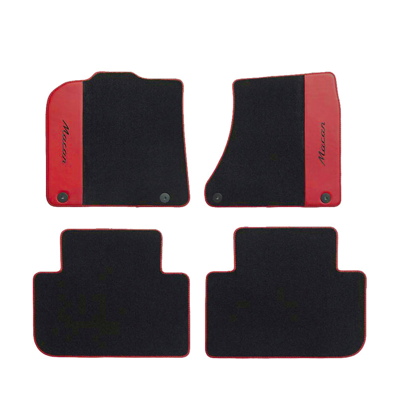 ポルシェ マカン 上品 Justfit保証 最上級フロアマット 左右ハンドル対応 掃除簡単 清潔 専用フロアマット | iCarCompanion