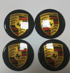 最高品質　Porsche ポルシェ ホイールセンターキャップ ブラック - iCarCompanion