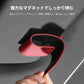 メガネホルダー 本革 スエード サングラスクリップ カーサンバイザー 用 カード収納クリップ 取り付け簡単 - iCarCompanion