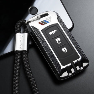 三菱 スマートキーケース キーカバー キーホルダー キーケース フィット リモコン用 汚れ、傷防止 - iCarCompanion
